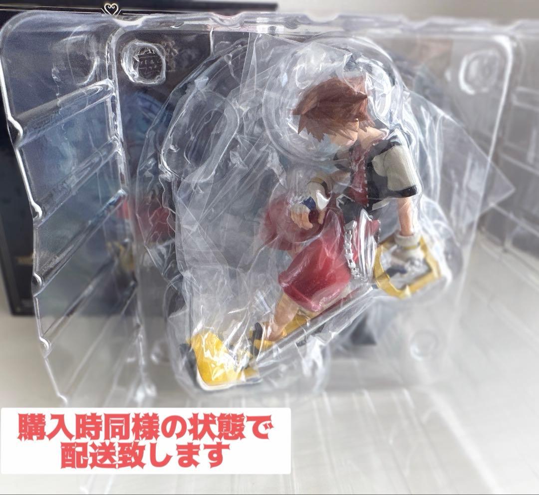 KINGDOMHEARTS 1番くじ　ロクサス　ソラ　スタチュー　フィギュア