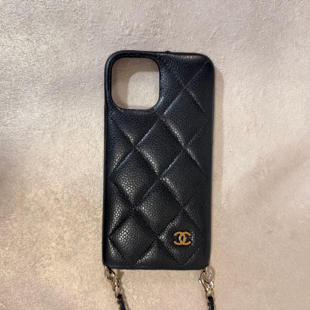 CHANEL シャネル マトラッセ iPhone12 Pro スマホ ケース