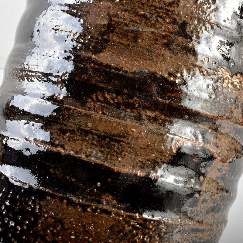 茶道具　古瀬戸　祖母懐　一重口水指　C　R5982