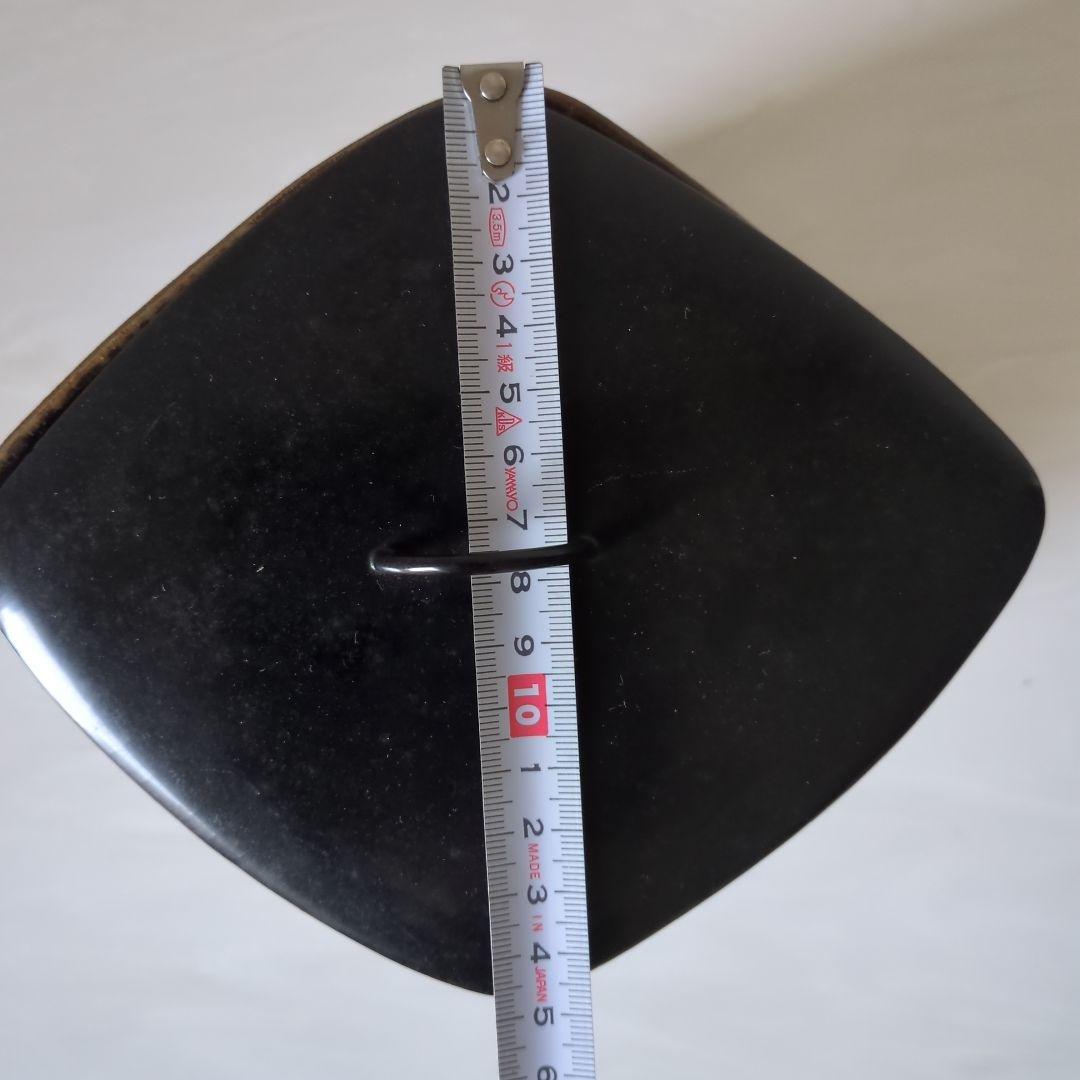 茶道具　耳付き水指　水指　如拙庵　須田祥豊　菱形耳付水指