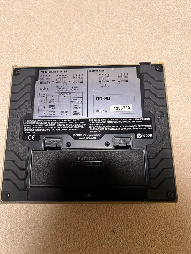 ギター BOSS OD-20 Drive Zone