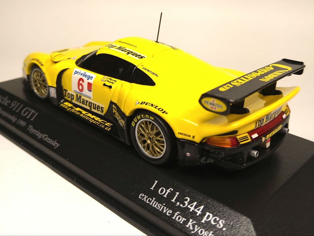 ★希少【ミニチャンプス】1/43 ポルシェ 911 GT1 1999