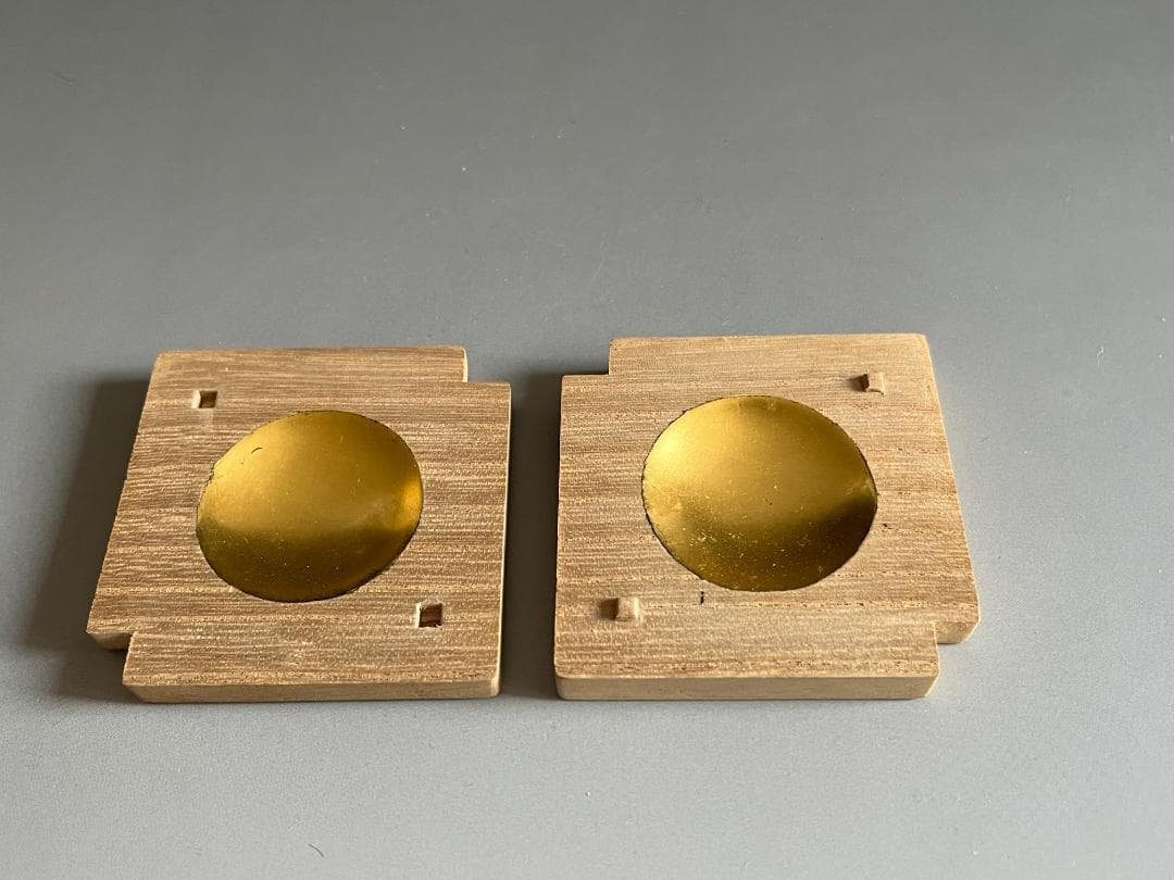 色紙香合　瓢利作　茶道具