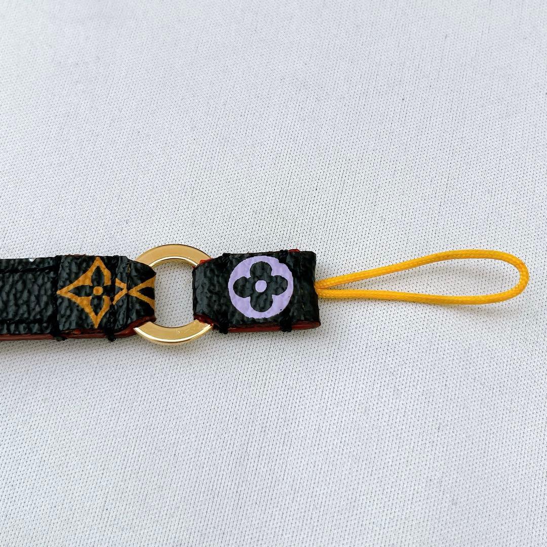 【我苑】ルイヴィトン モノグラム マルチカラー ドラゴンヌ 携帯ストラップ