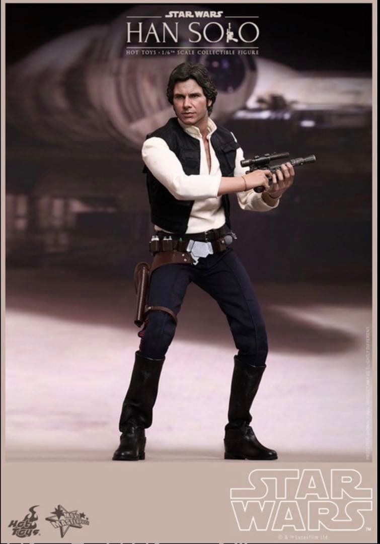 美品‼️ホットトイズ　ハン・ソロ & チューバッカ 1/6フィギュアセット