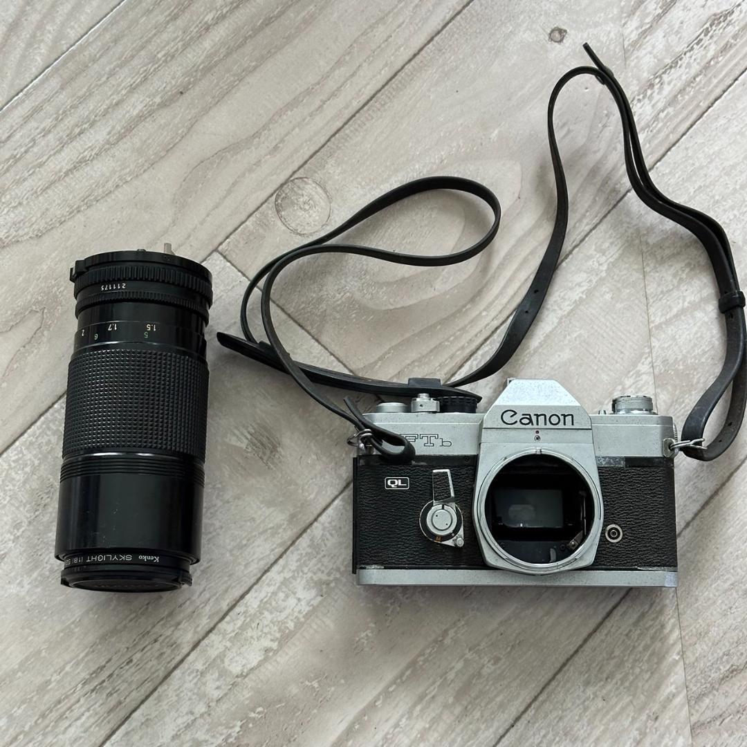 【現状品】キヤノン Canon FTb 一眼レフ フィルムカメラ★昭和レトロ