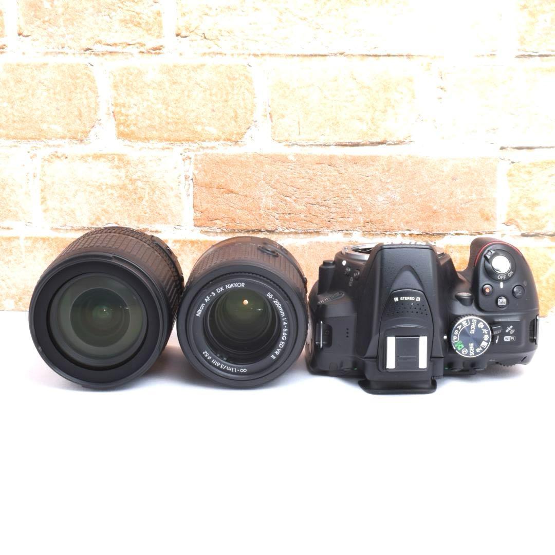 初心者おすすめ✨Nikon D5300✨Wi-Fi搭載✨望遠レンズセット