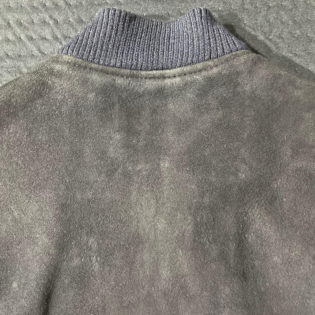 高級希少　McGREGOR sheep suede bomber jacket