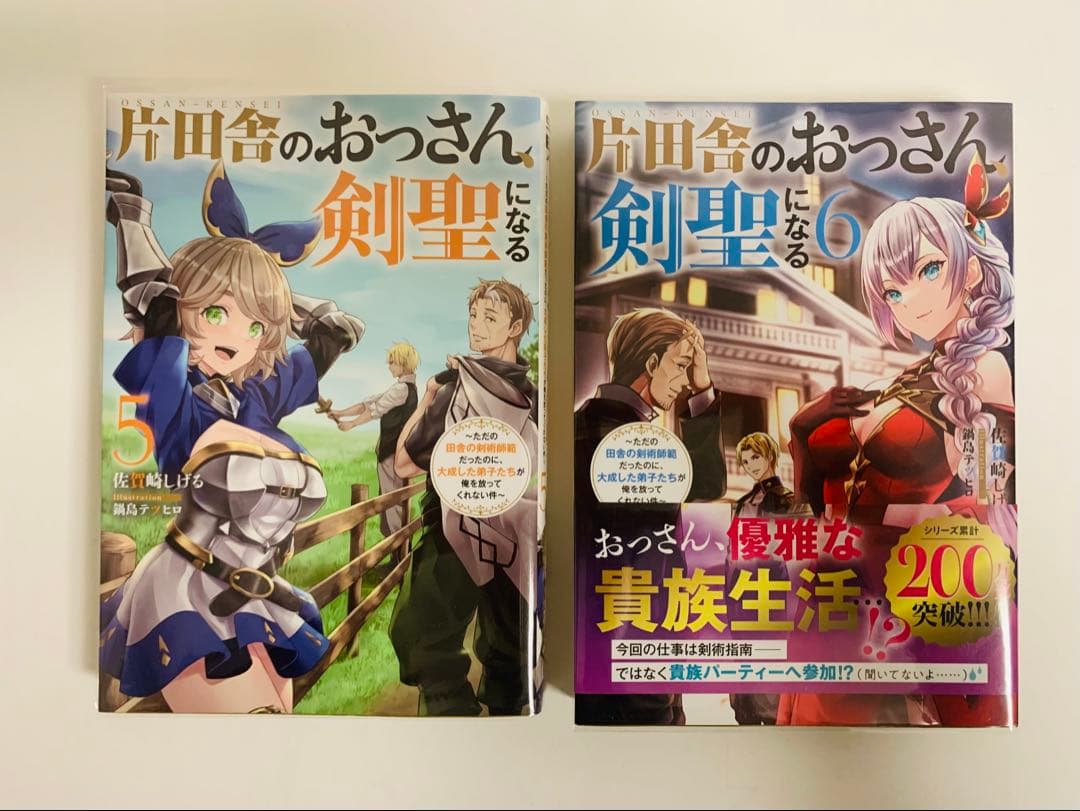 片田舎のおっさん剣聖になる　小説版　1〜9巻　初版あり全巻セット