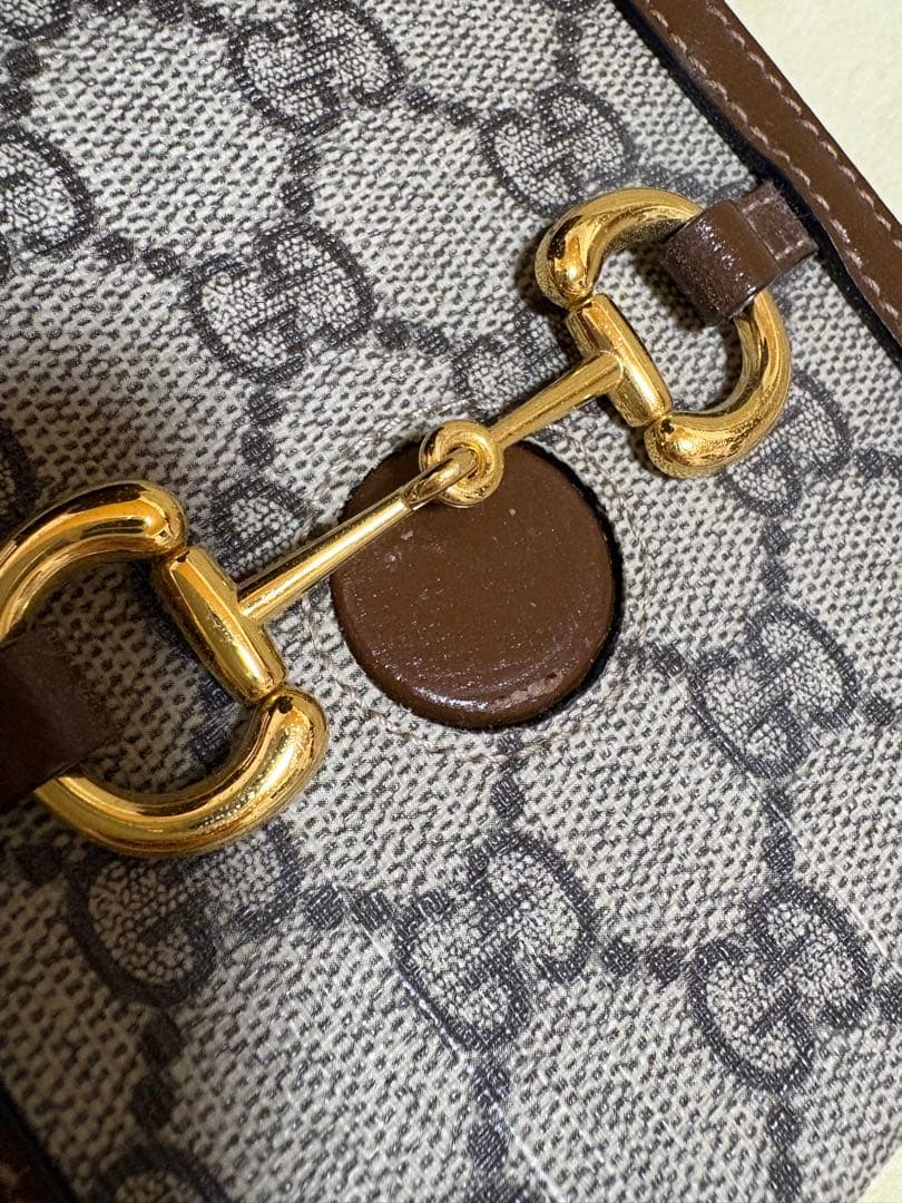 GUCCI グッチ　GGスプリーム ホースピット1955 ミニバッグ