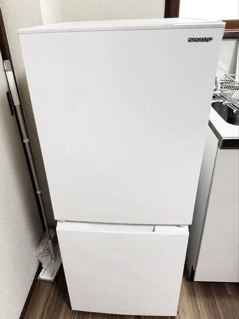SHARP 冷蔵庫 SJ-D15J 152L 2ドア 2023年製 美品