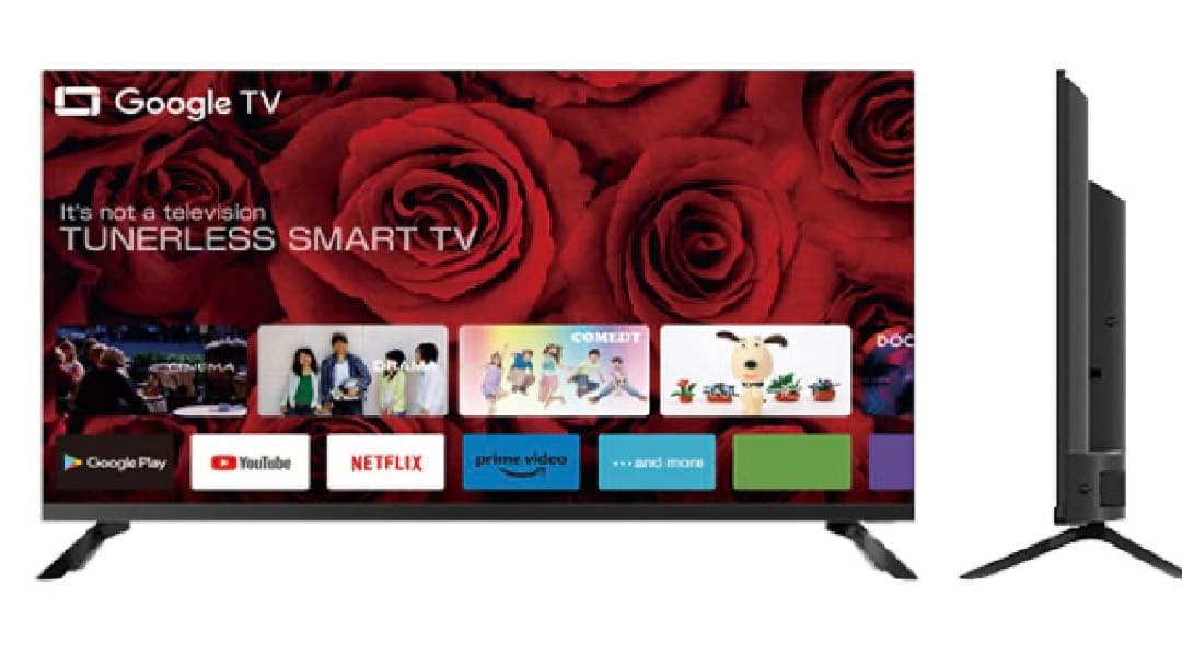 テレビ Google TV TUNERLESS SMART TV