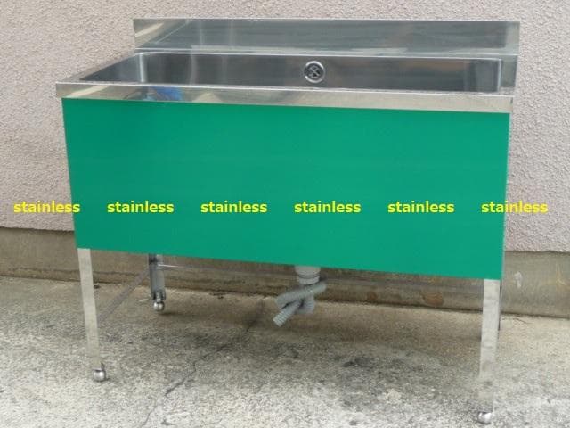 新品 オリジナル ドッグバス 900×450×800 深さ350 ペットシンク