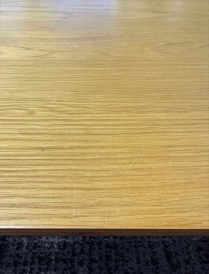 ※ゆまめ※リビングでもダイニングでもつかえるテーブル・４・オーク材