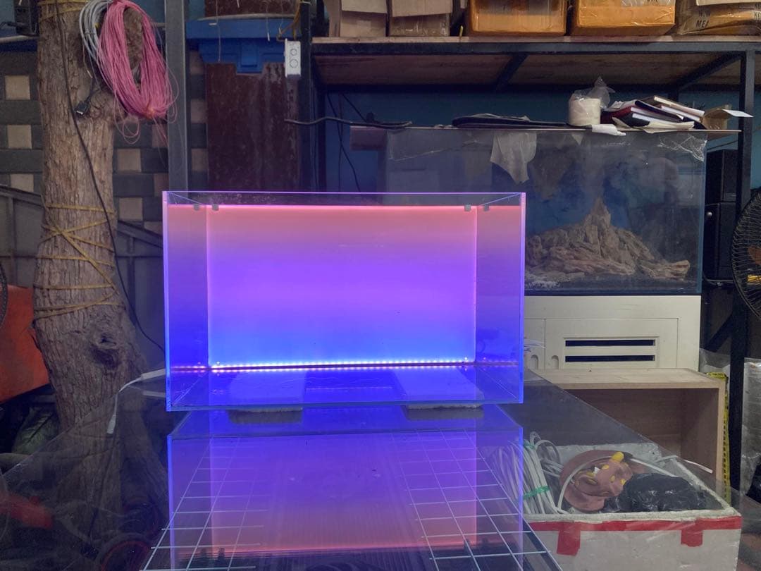 新品未使用　ライトスクリーン　アクアリウム　LED RGB 60cm×36cm
