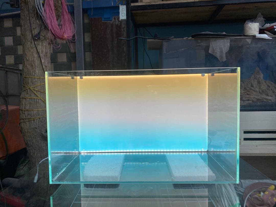 新品未使用　ライトスクリーン　アクアリウム　LED RGB 60cm×36cm