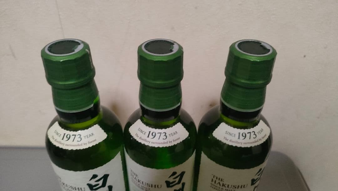 山崎・白州 ミニボトル180ml ウイスキー6本セット