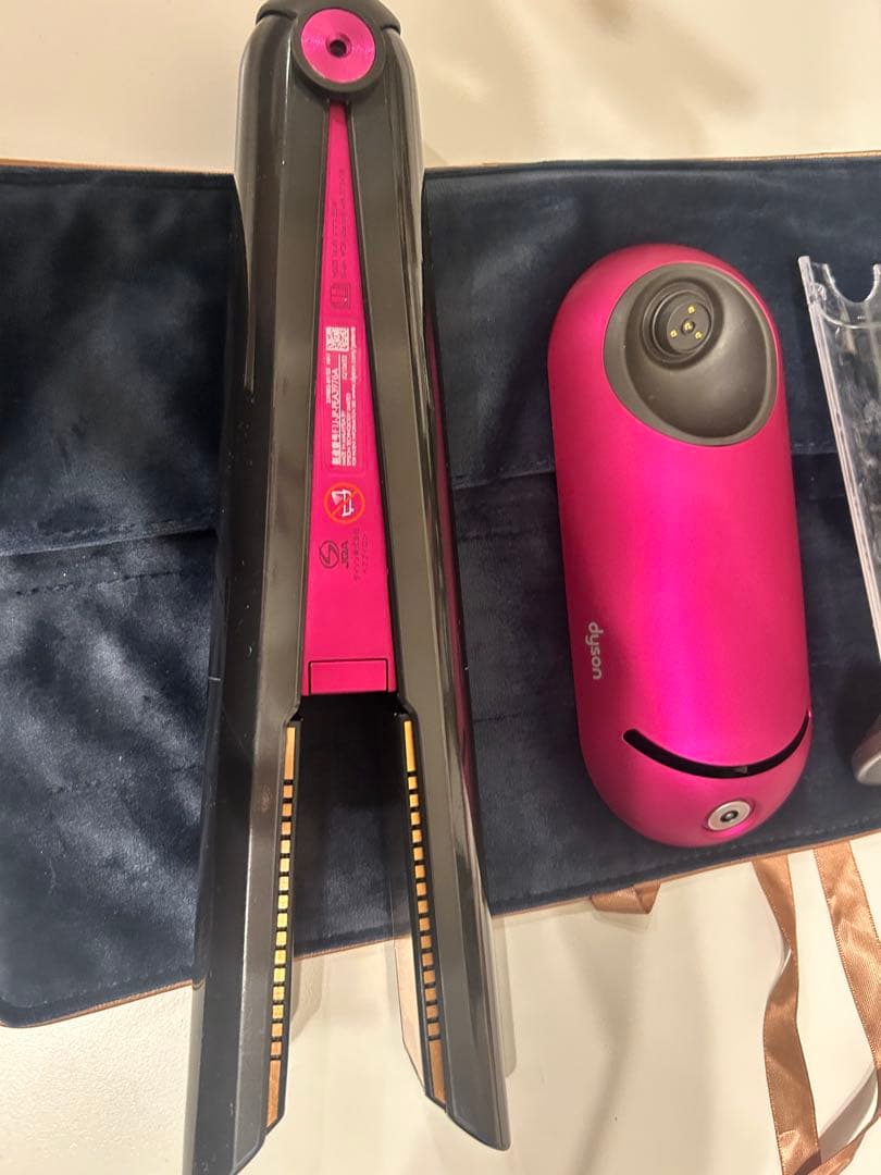 Dyson ストレートヘアアイロン ブラック・ピンク