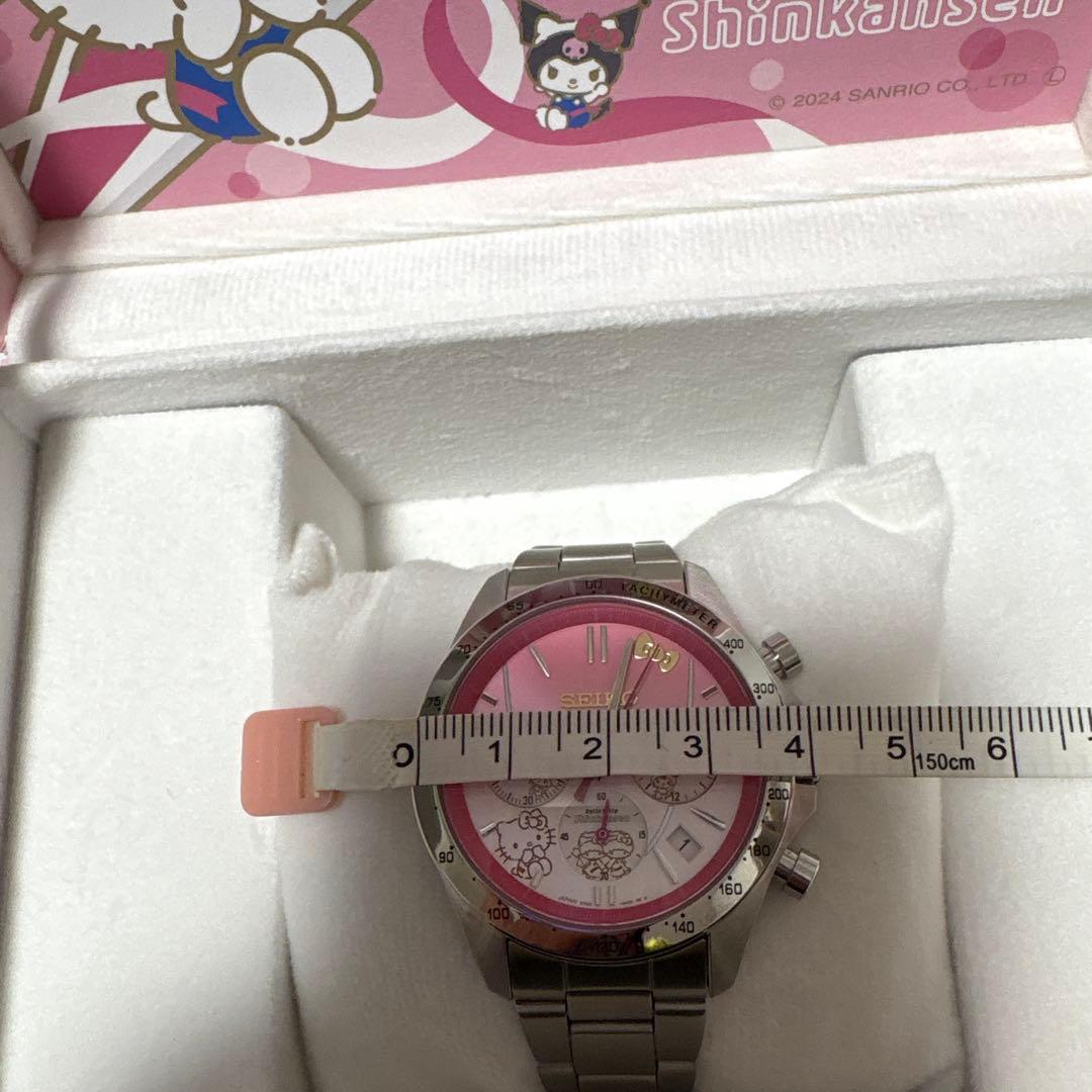 Hello Kitty Shinkansen 腕時時計50 周年限定