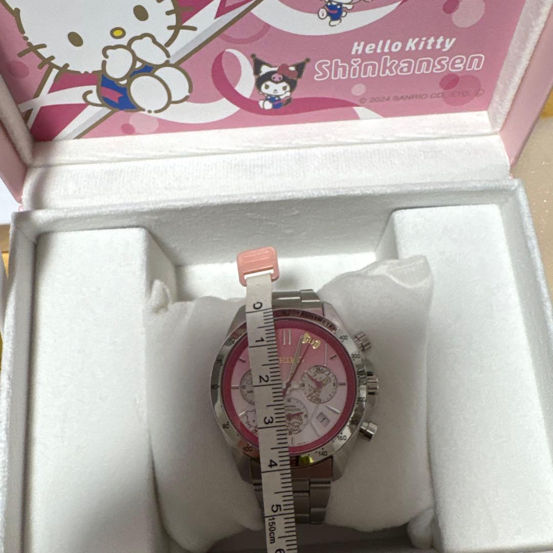 Hello Kitty Shinkansen 腕時時計50 周年限定