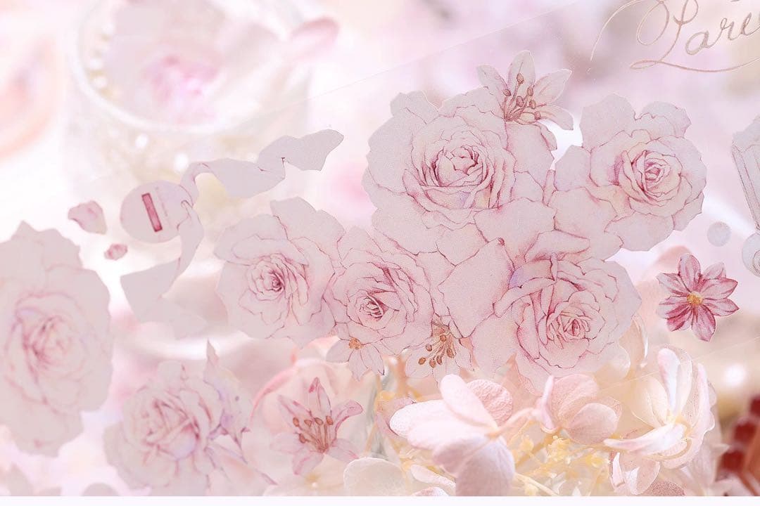 小白家文創《微醺》海外マスキングテープ　マステ 【2029】