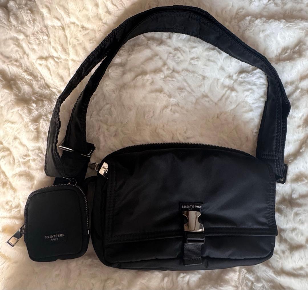 SELENT ETHER ナイロン ショルダーバッグ