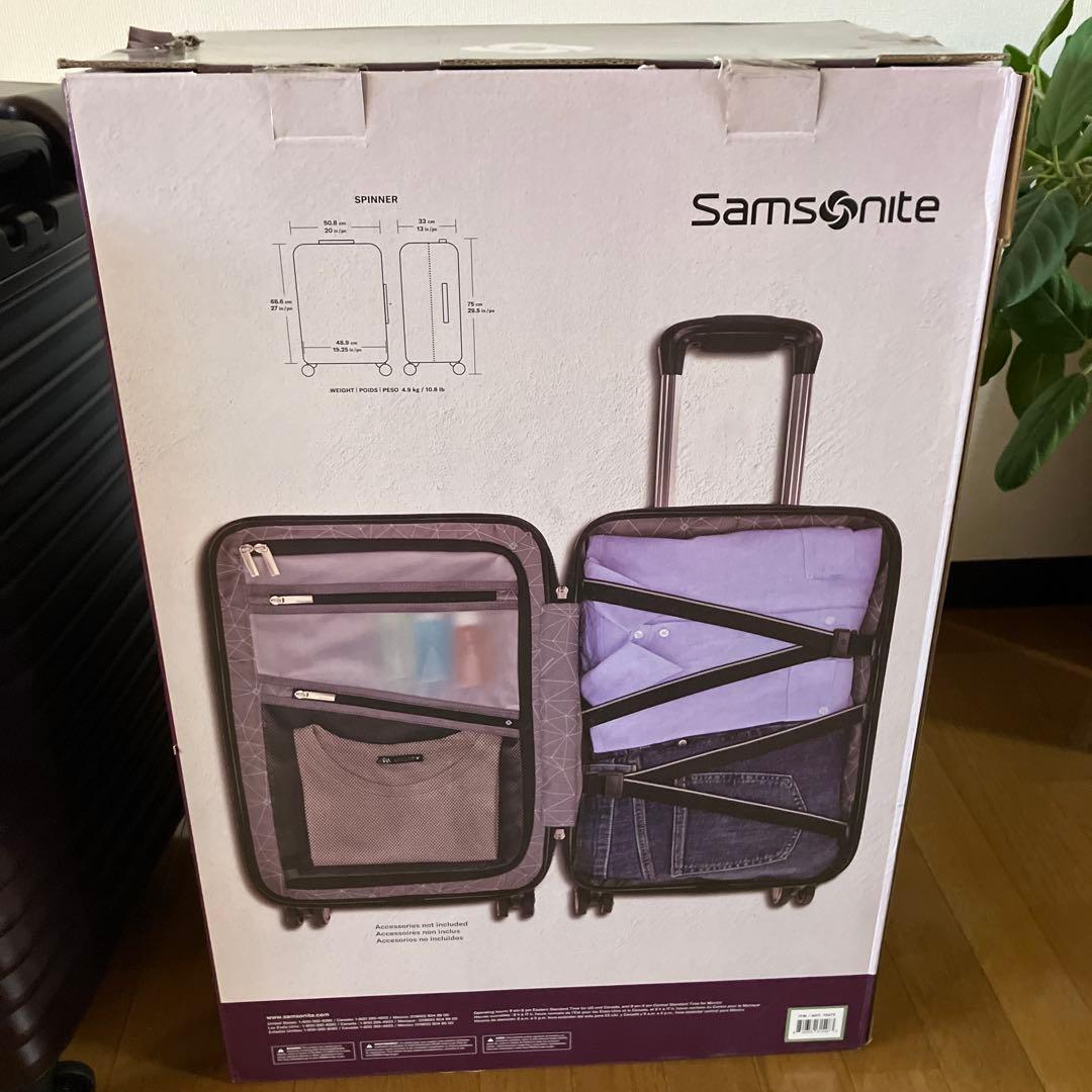 Samsonite 軽量キャリーケース ダークパープル　スーツケース