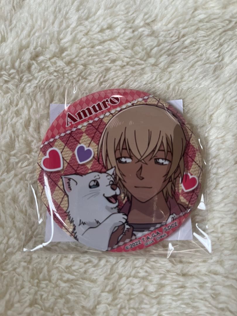 ゼロの日常　缶バッジ　セガ ラッキーくじオンライン　名探偵コナン