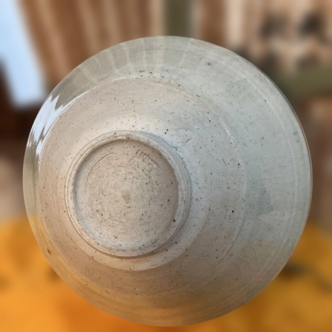 茶道具　白天目茶碗　加藤唐三郎　造　(尾州徳川家御用窯) 共箱　N286TK