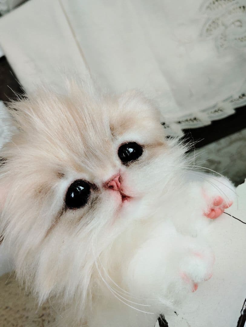 ミヌエット♡子猫のプニちゃん♡アートドール♡ぬいぐるみ♡