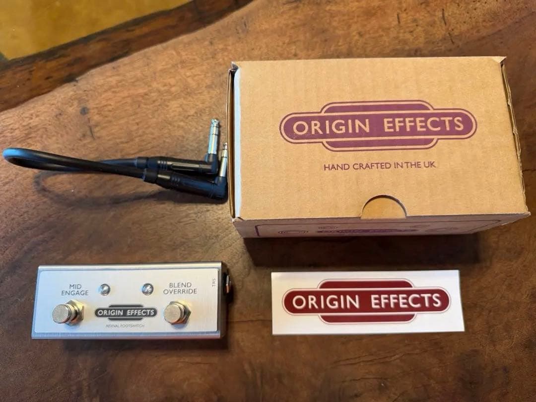 ORIGIN EFFECTS BLEND OVERDRIVE 専用スイッチ