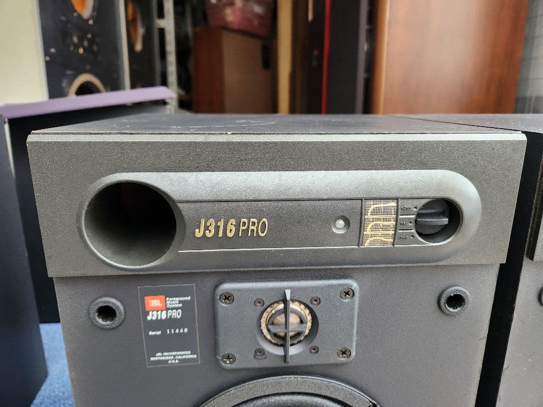 JBL J316 PRO ペア ジャンク 銘板あり