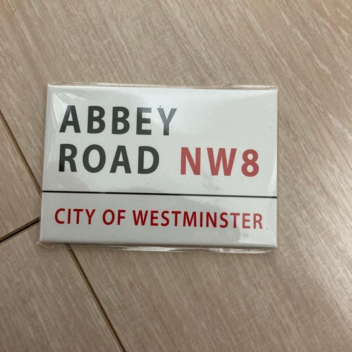 希少イギリス製ABBEYROAD NW8 マグネット