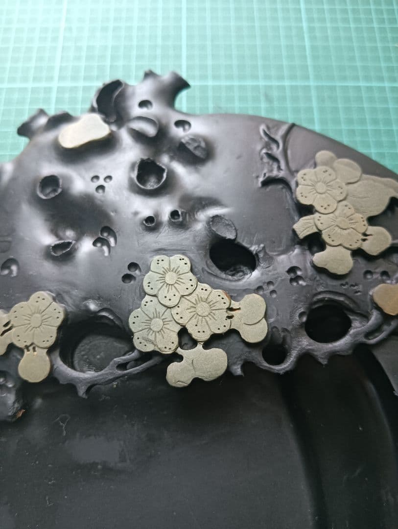 硯　梅　中国古美術　書道　書　水墨画