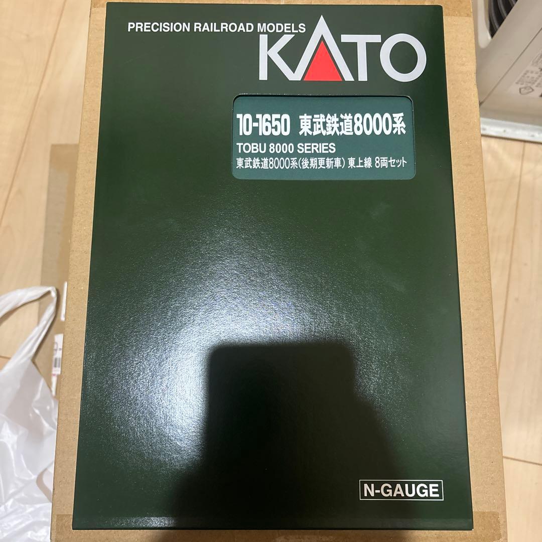 KATO 10-1650 東武鉄道8000系(後期更新車) 東上線 8両セット