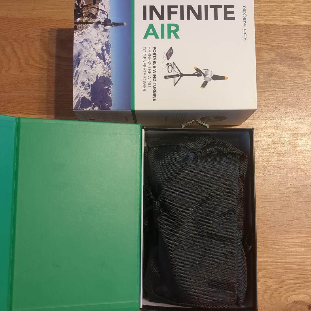 Infinite Air　ポータブル風力発電機