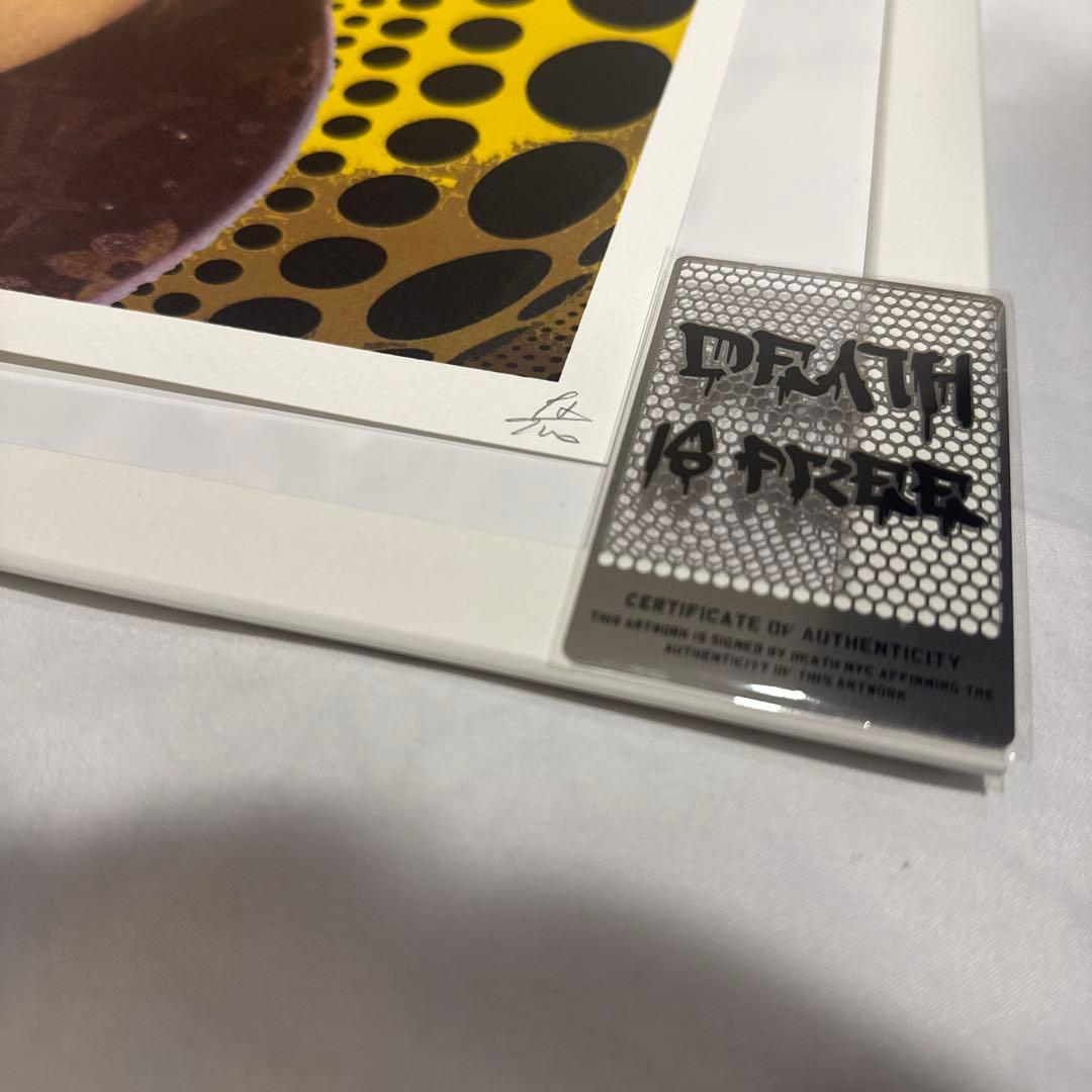 DEATH NYC 現代アートポスター　世界100枚限定　奈良美智　草間弥生