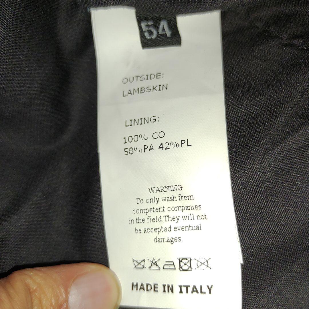 EMMETI エンメティ シングル ライダース JURI ブラック サイズ54