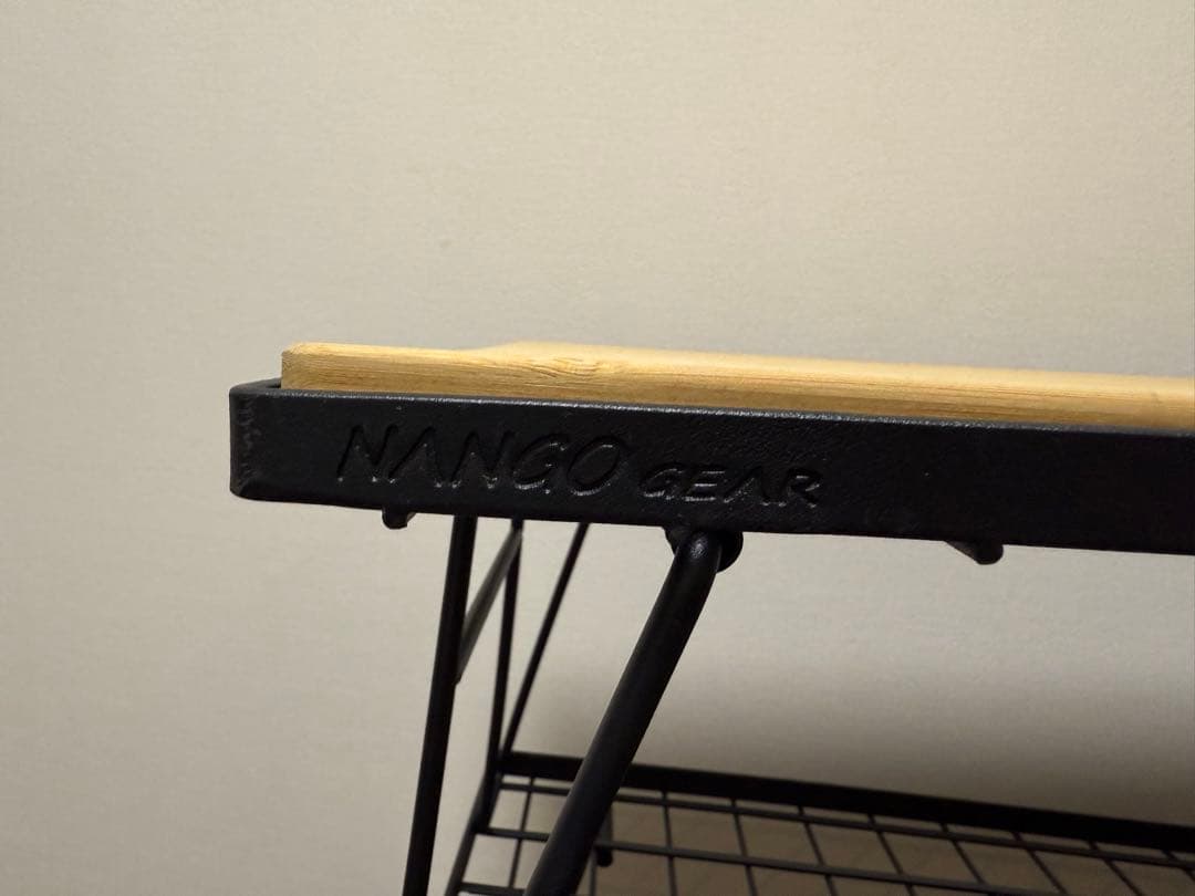 【セット】収納バッグ＆NANGOGEAR フィールドラック3枚＋竹製天板