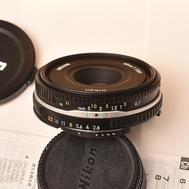 ニコン AI Nikkor 45mm F2.8P ブラック