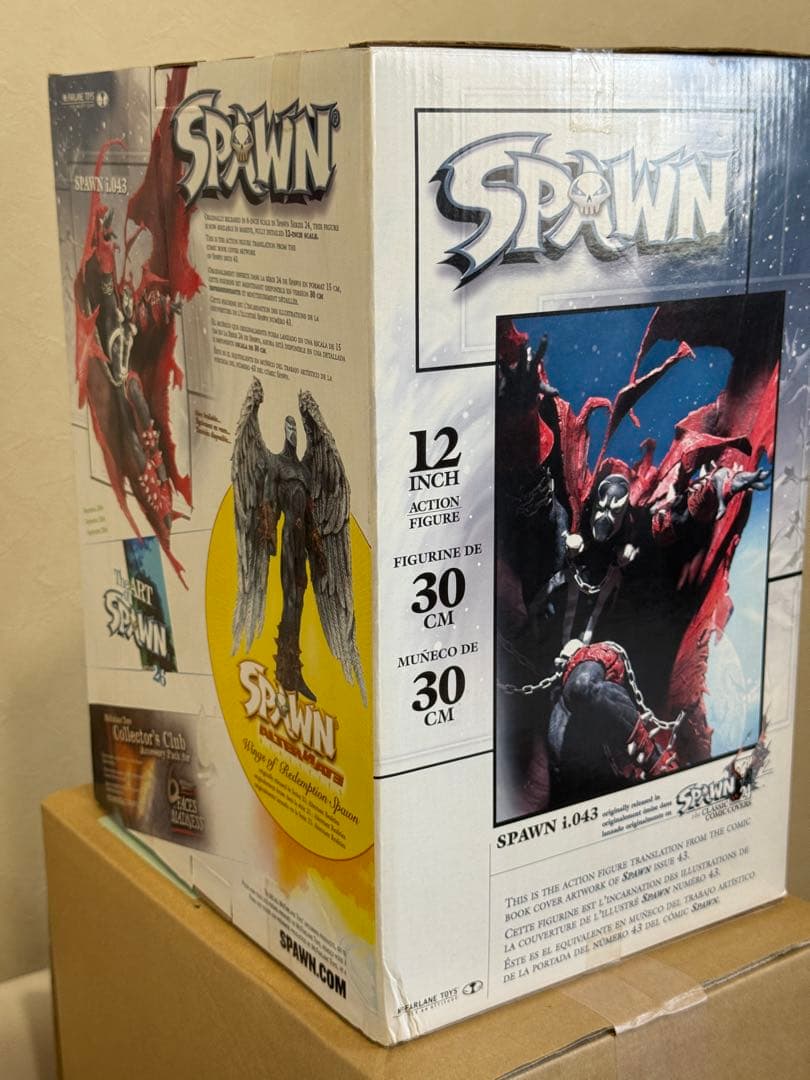 SPAWN スポーン 12インチ ウイングスポーンと合わせてはたさん