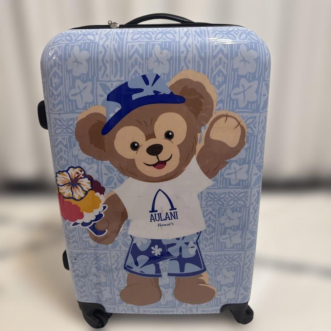 希少！ディズニー　アウラニ　ダッフィー　スーツケース