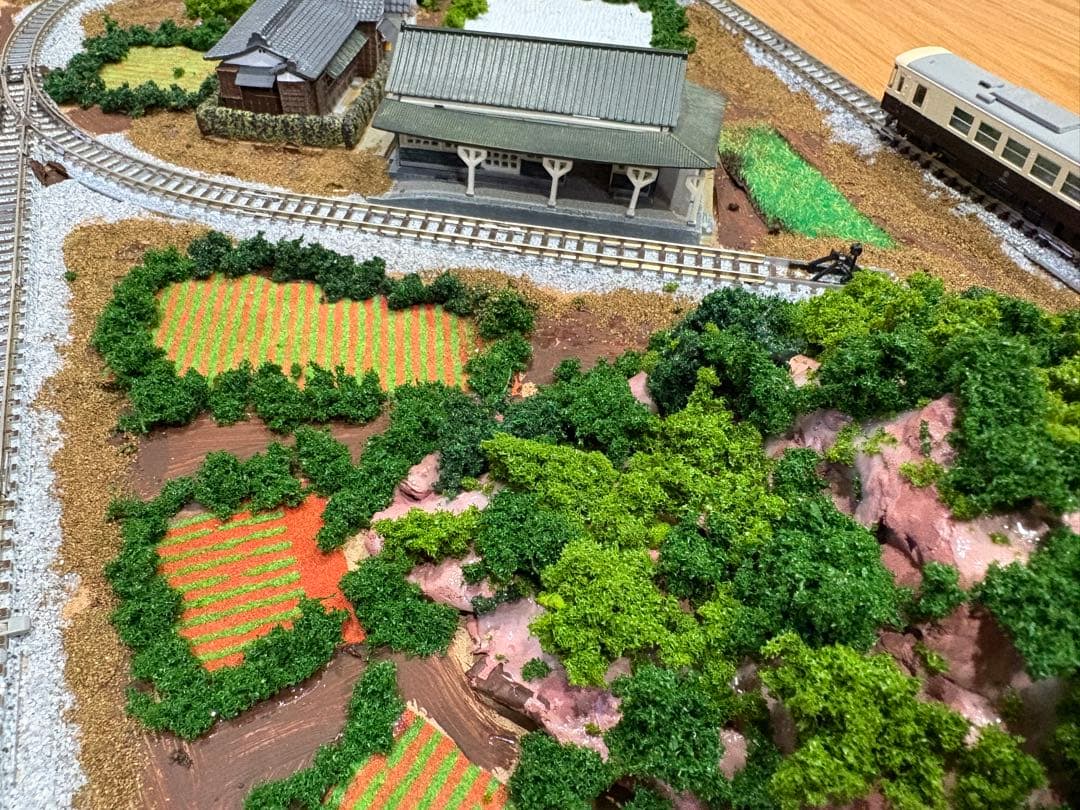 Nゲージ　ミニ　コンパクト　ジオラマ　レイアウト　KATO TOMIX 完成品