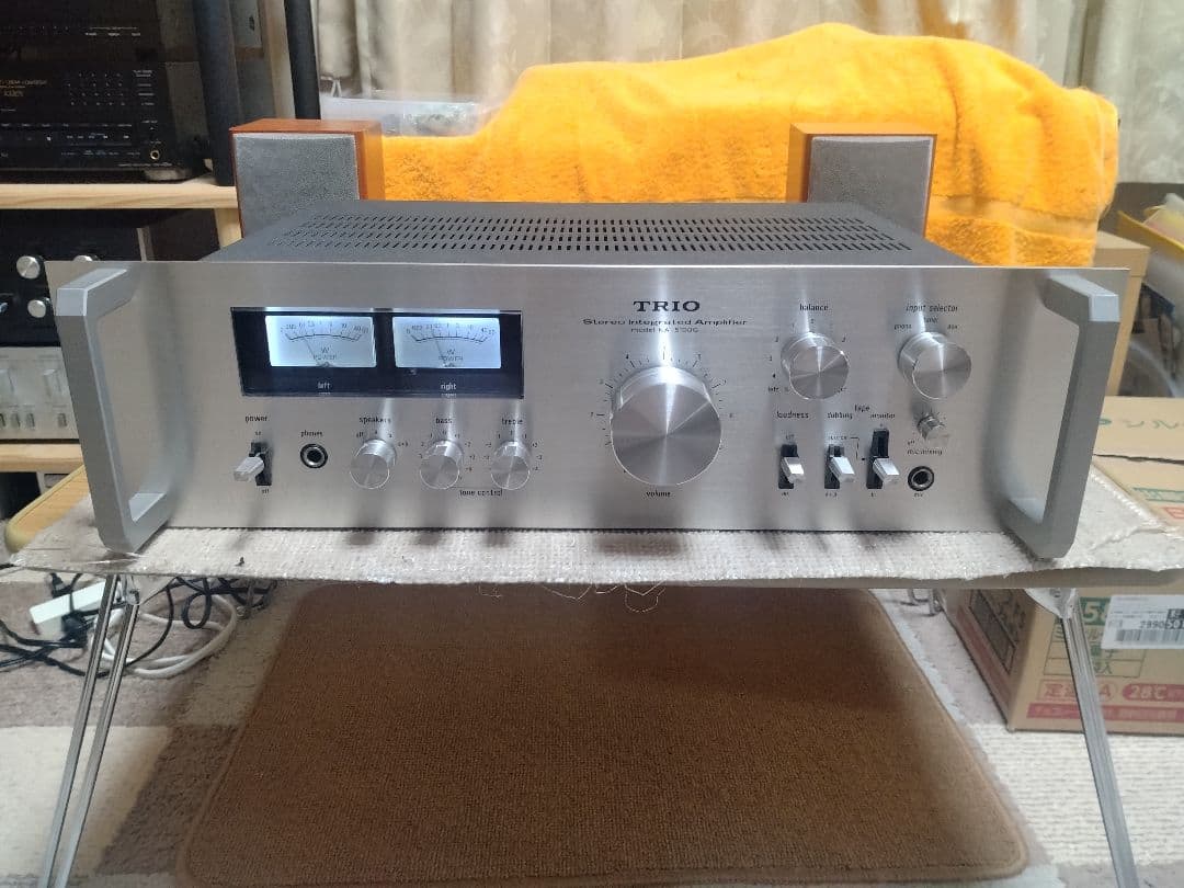 mikkonas メンテ済 TRIO プリメインアンプ KA-5100G