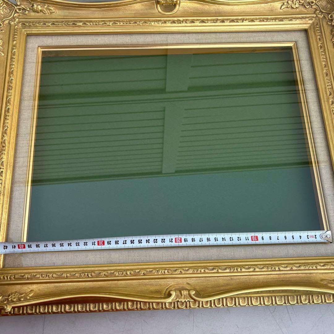 アンティーク調　額装　額