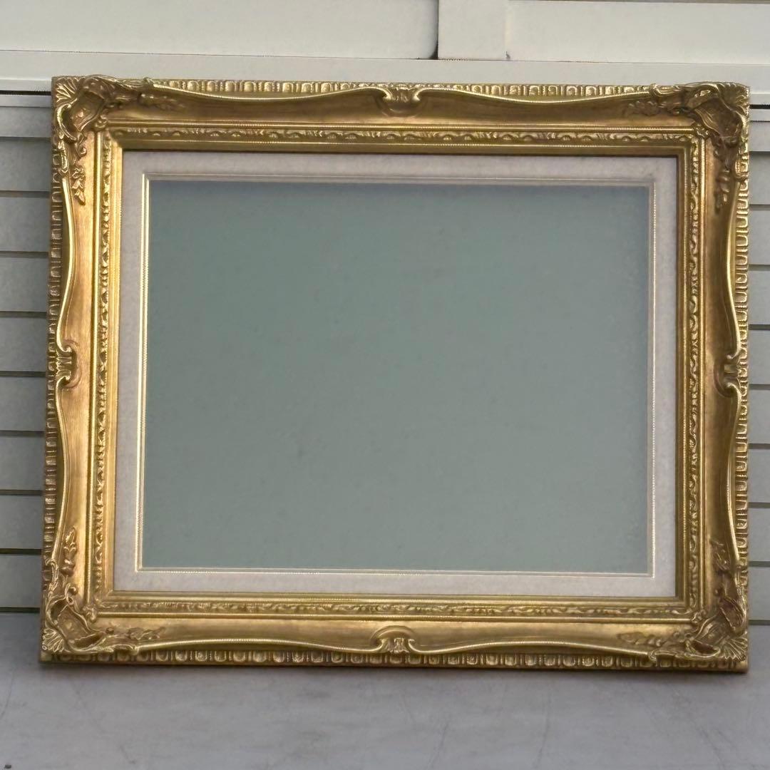 アンティーク調　額装　額