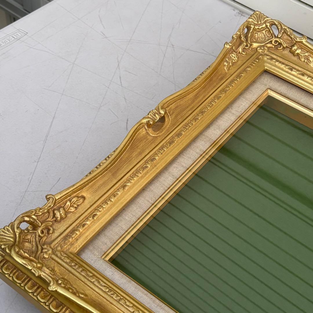 アンティーク調　額装　額