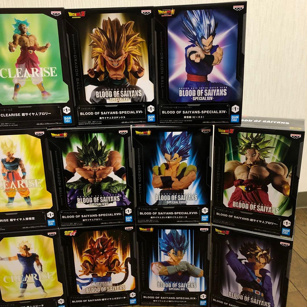 ドラゴンボール フィギュア まとめ　17体セット　クリアライズ　blood