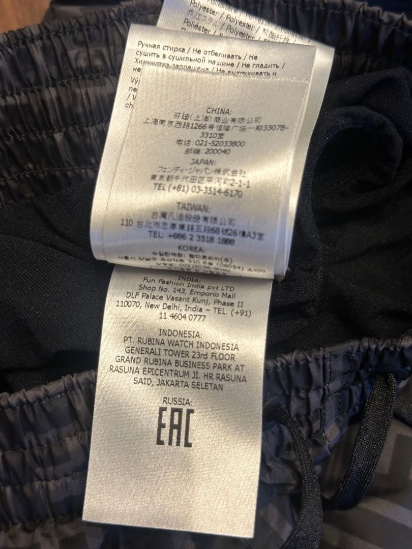 今月末出品終了 FENDIフェンディ　メンズ水着　スイムウェア48（L）