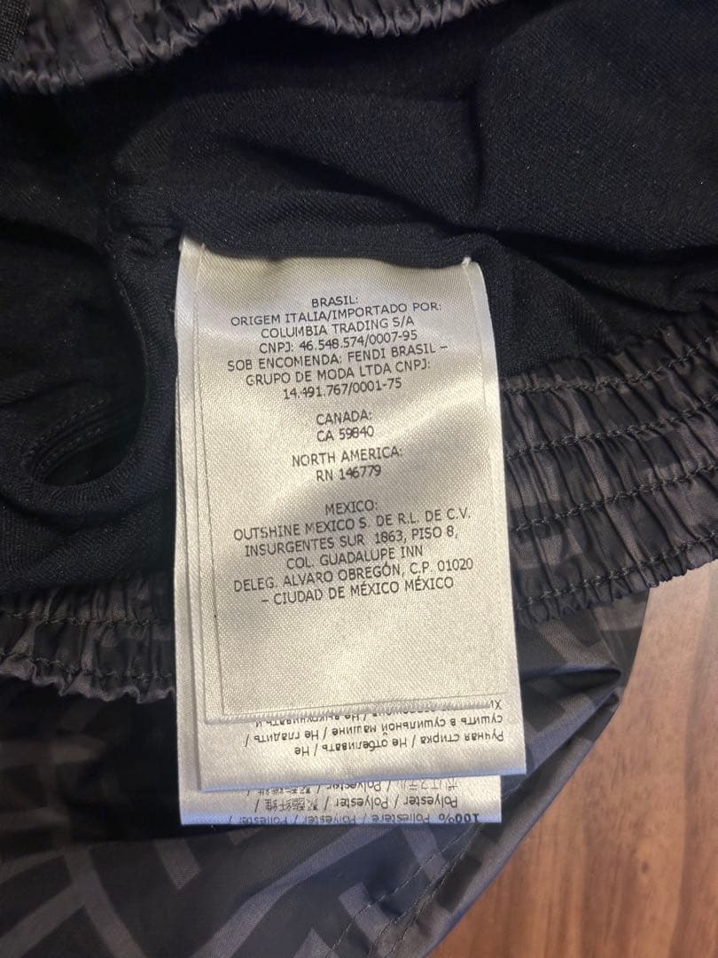 今月末出品終了 FENDIフェンディ　メンズ水着　スイムウェア48（L）